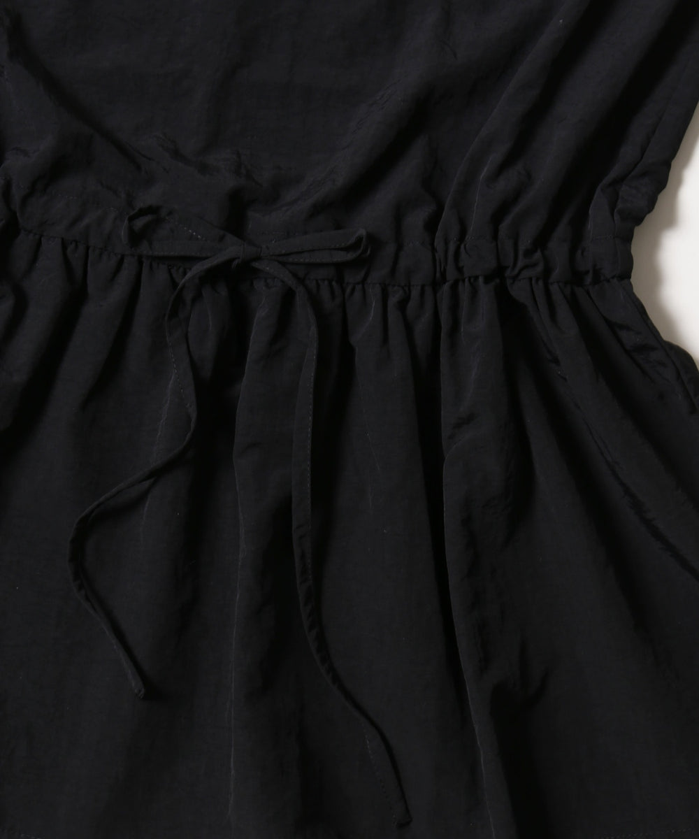 フリルフードワンピース