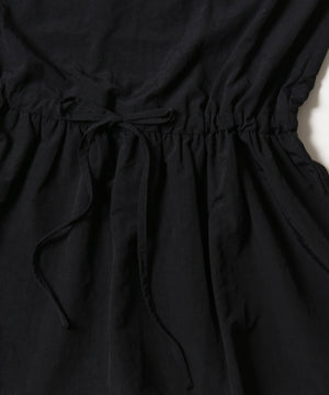 フリルフードワンピース