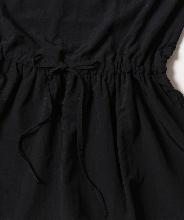 フリルフードワンピース