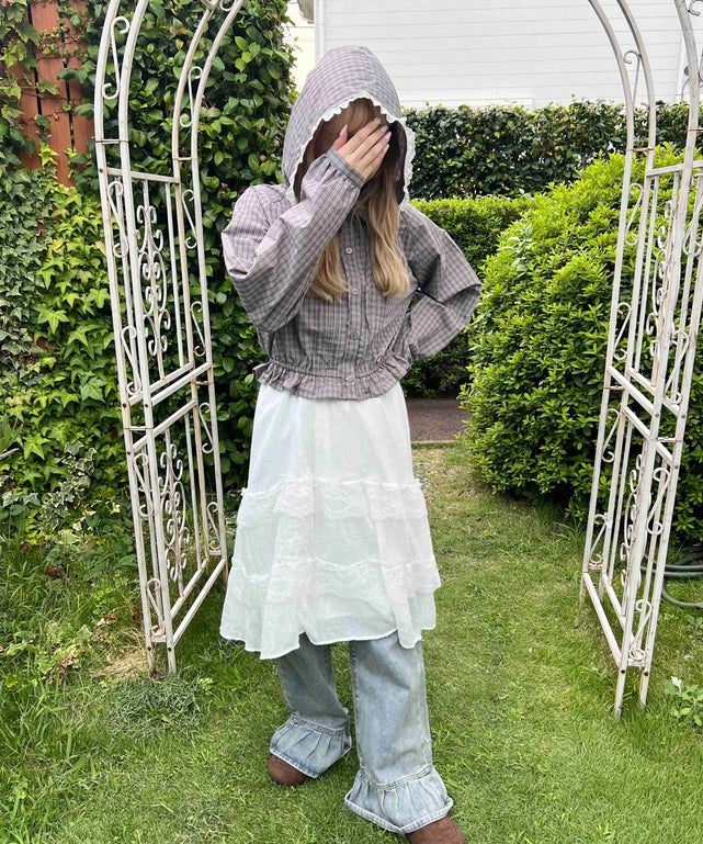 ブラウン モデル：160㎝ F着用