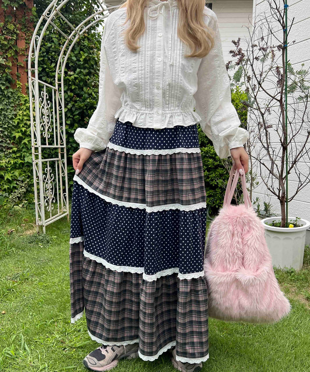 ネイビー モデル：160㎝ F着用