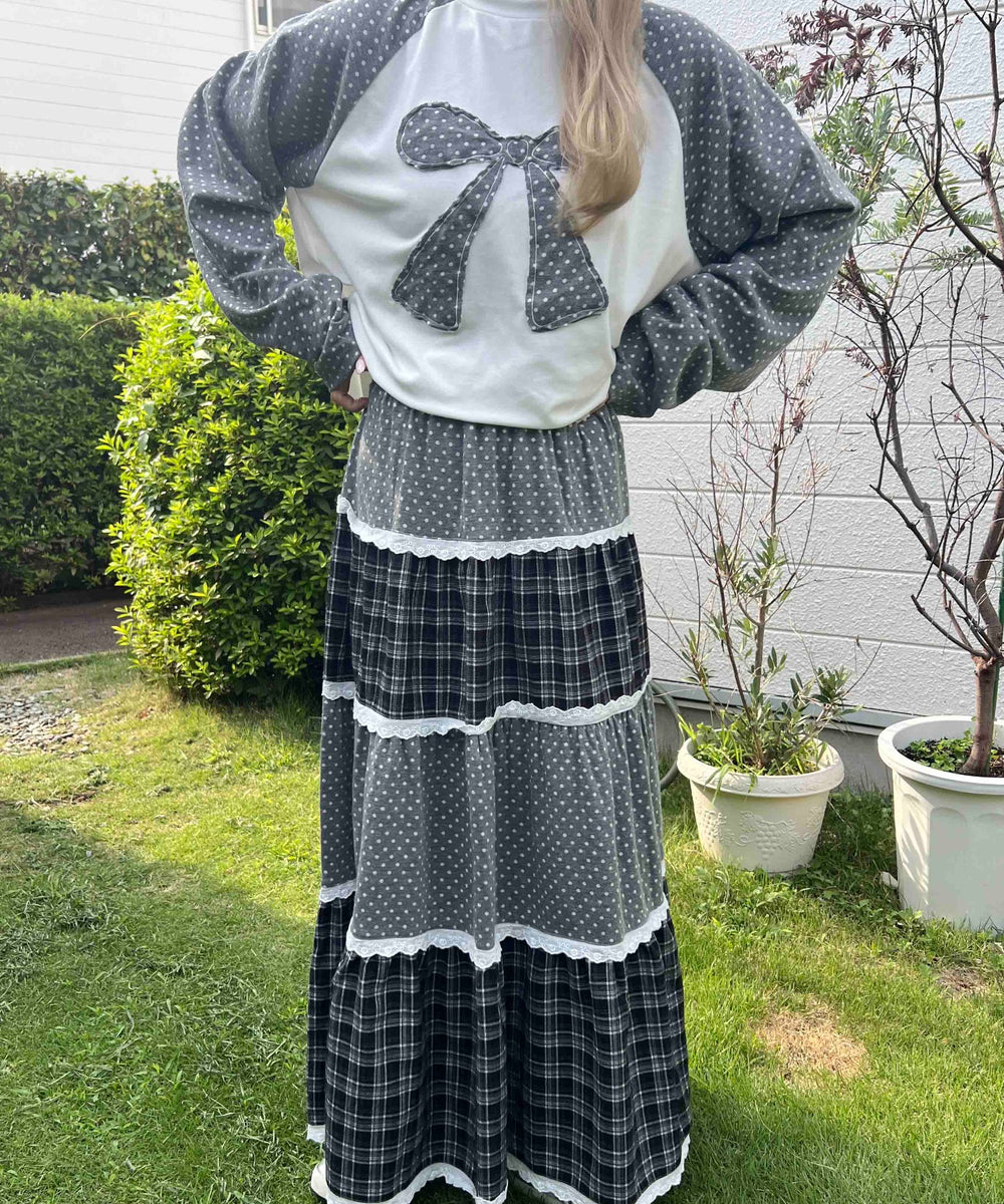 グレー モデル：160㎝ F着用