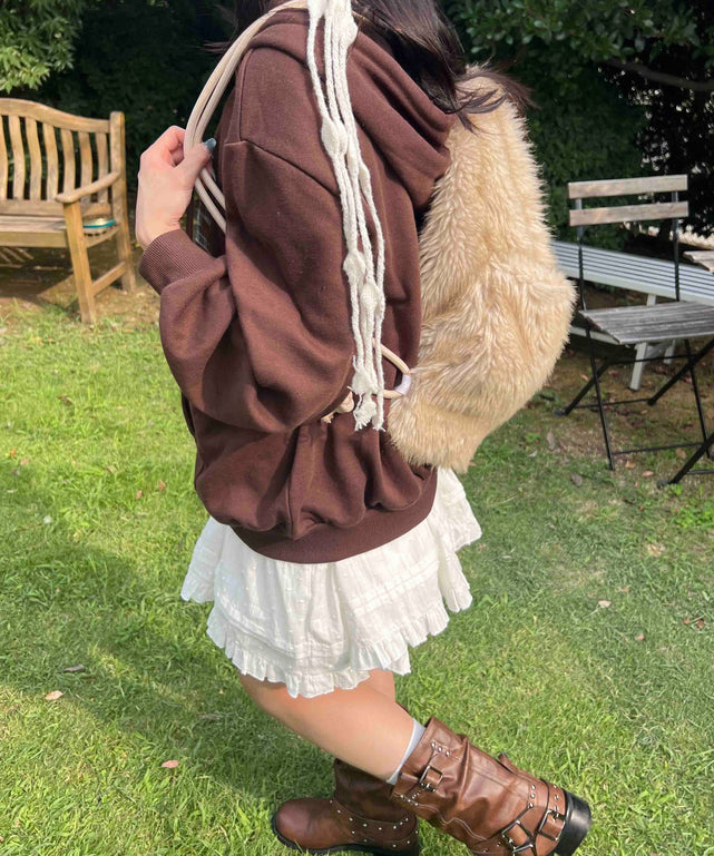 ブラウン モデル：157㎝ F着用