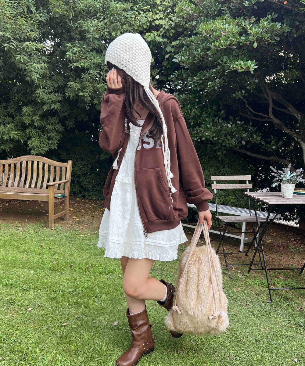 ブラウン モデル：157㎝ F着用