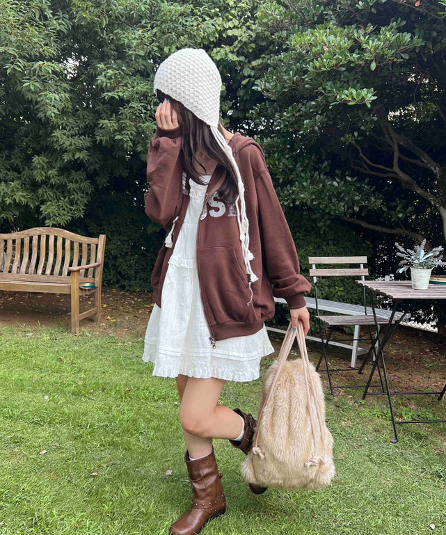 ブラウン モデル：157㎝ F着用