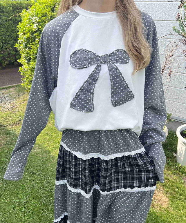 グレー モデル：160㎝ F着用