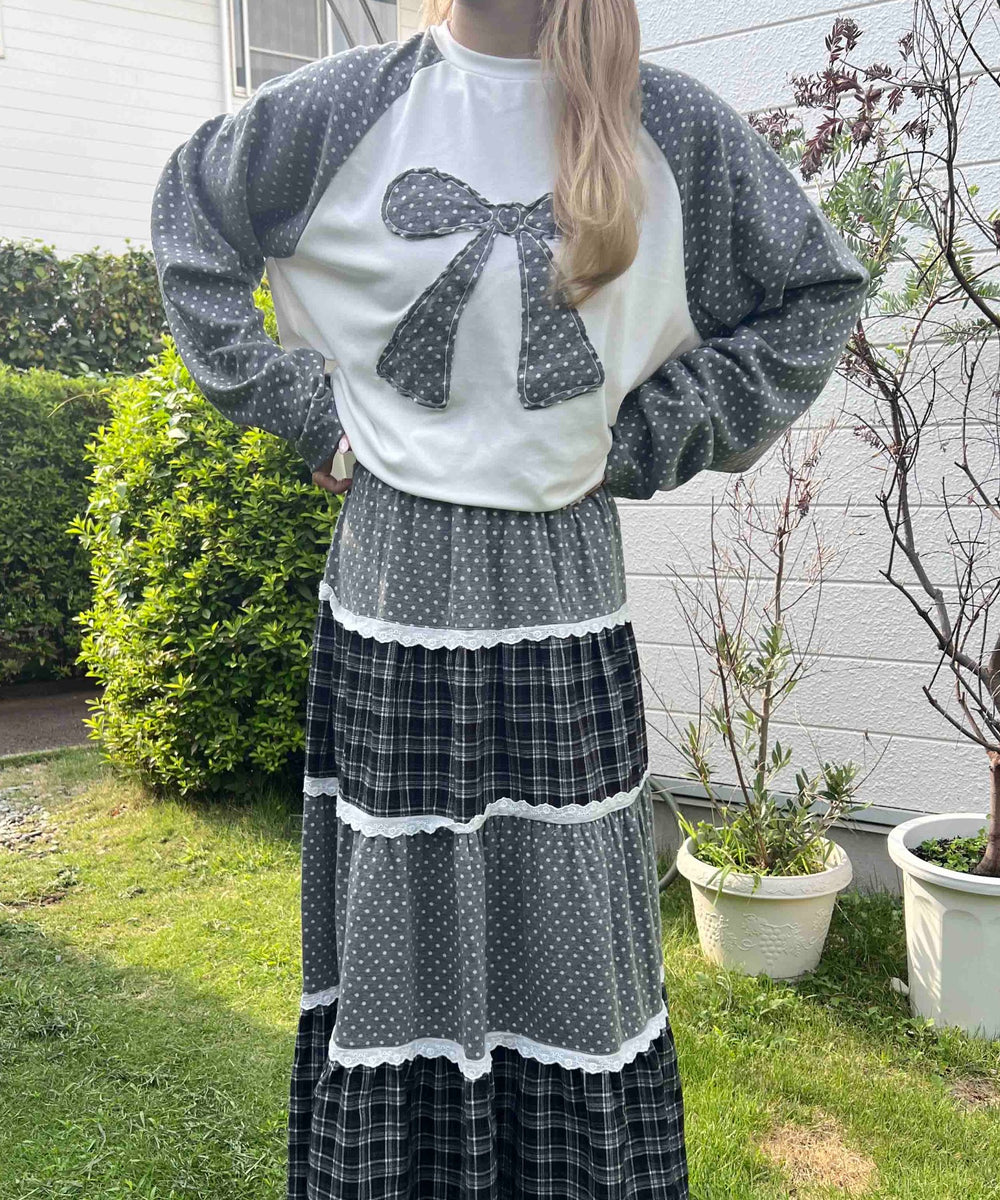 グレー モデル：160㎝ F着用