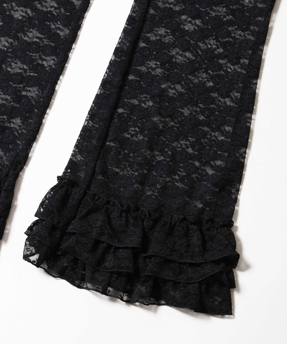 ヘムフリルレースパンツ