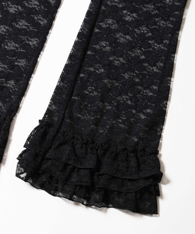 ヘムフリルレースパンツ