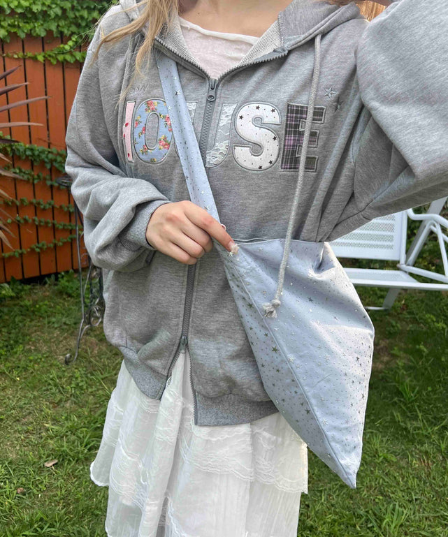 shalomclub シャロームクラブ 星柄トートバッグ ラスト1点】SHALOM STAR BAG トートバッグ 星柄 人気 新品