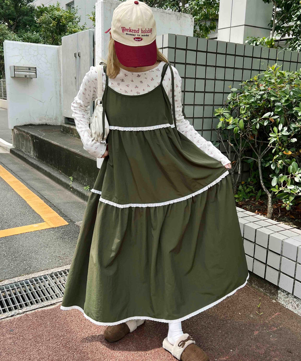 カーキ モデル：160㎝ F着用