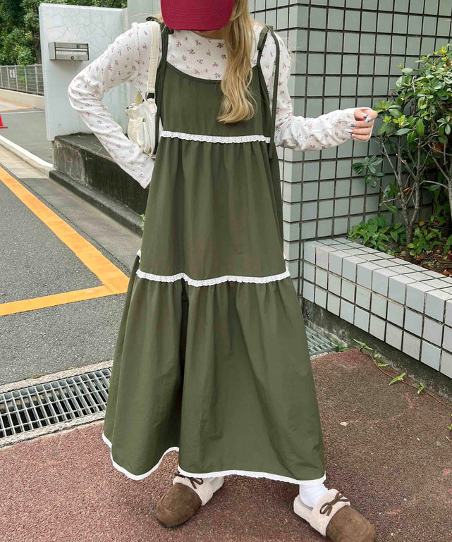 カーキ モデル：160㎝ F着用