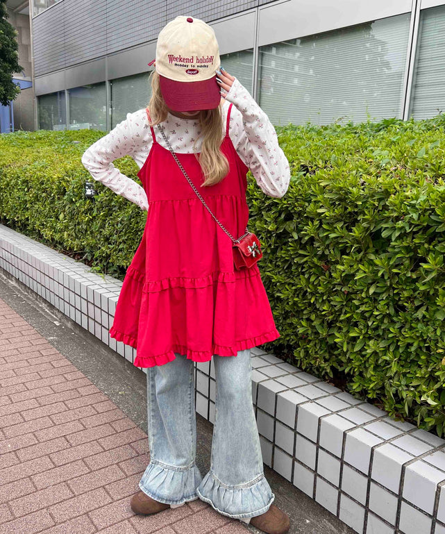 レッド モデル：160㎝ F着用