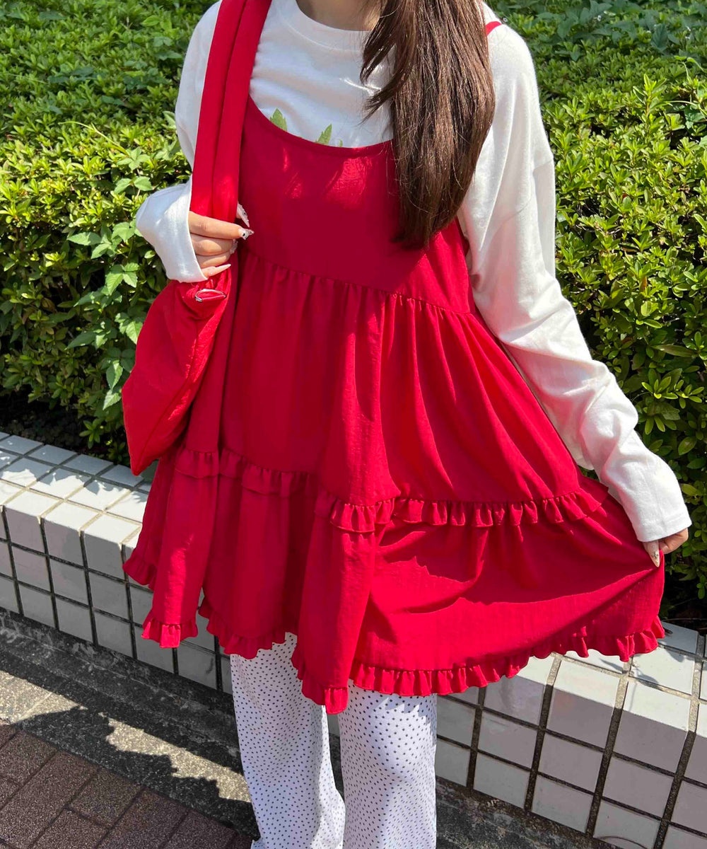 レッド モデル：155㎝ F着用