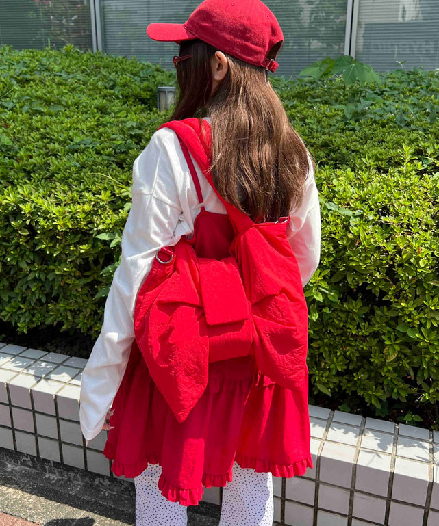 レッド モデル：155㎝ F着用