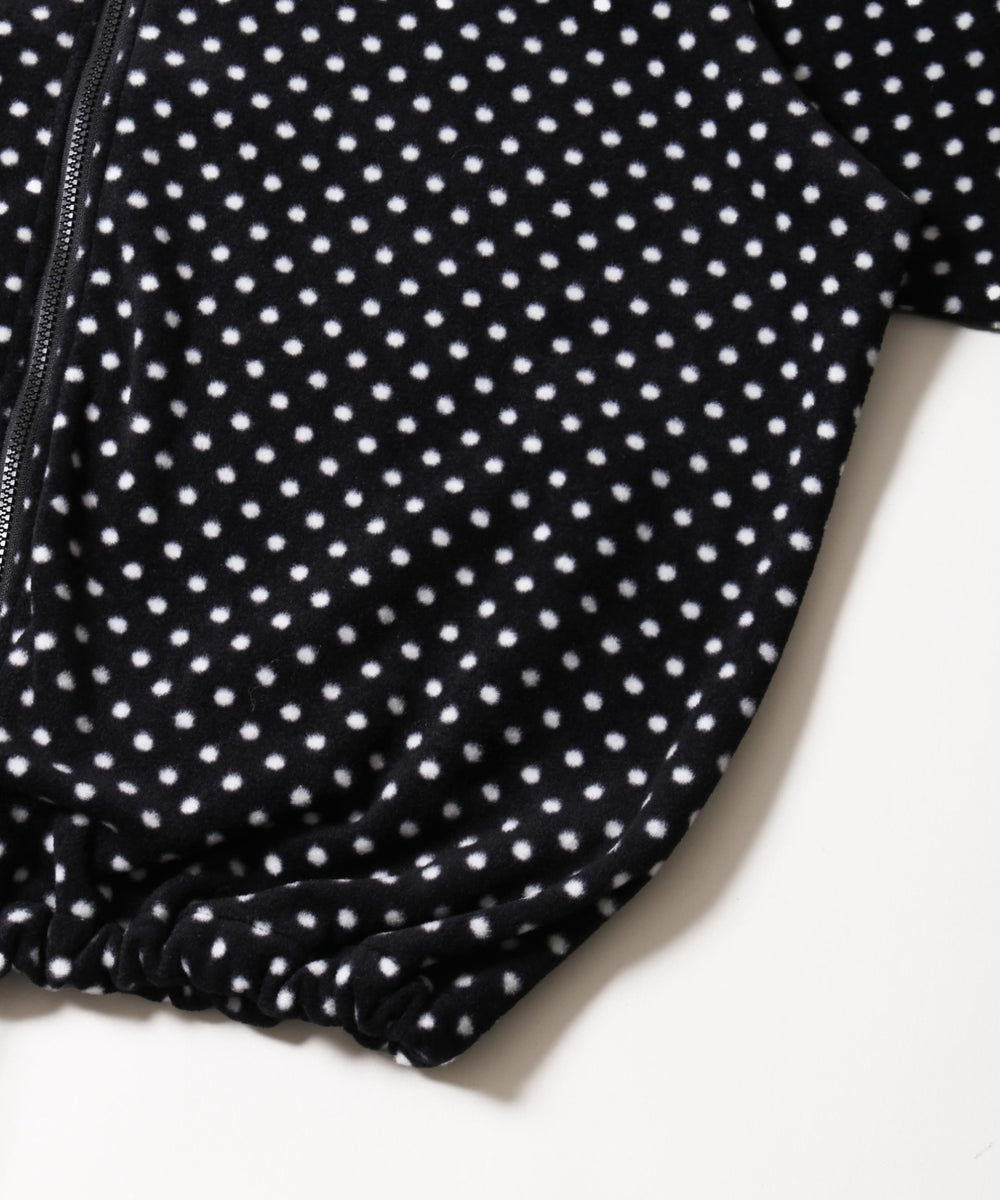 ドットフリースパーカー