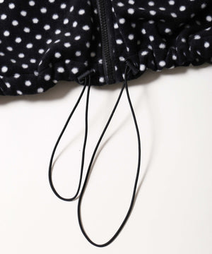 ドットフリースパーカー