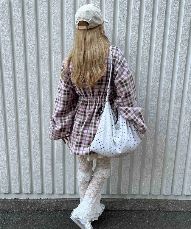 ピンク モデル：160㎝ F着用