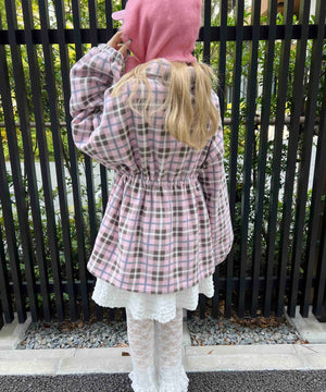 ピンク モデル：160㎝ F着用