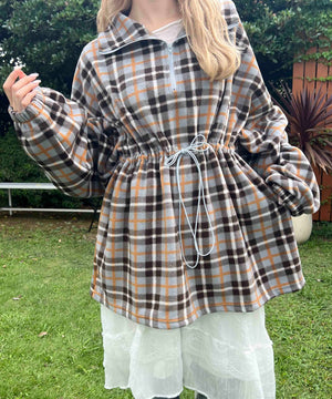 グレー モデル：160㎝ F着用