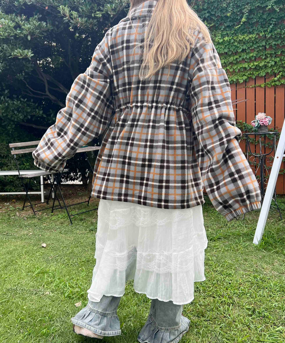 グレー モデル：160㎝ F着用