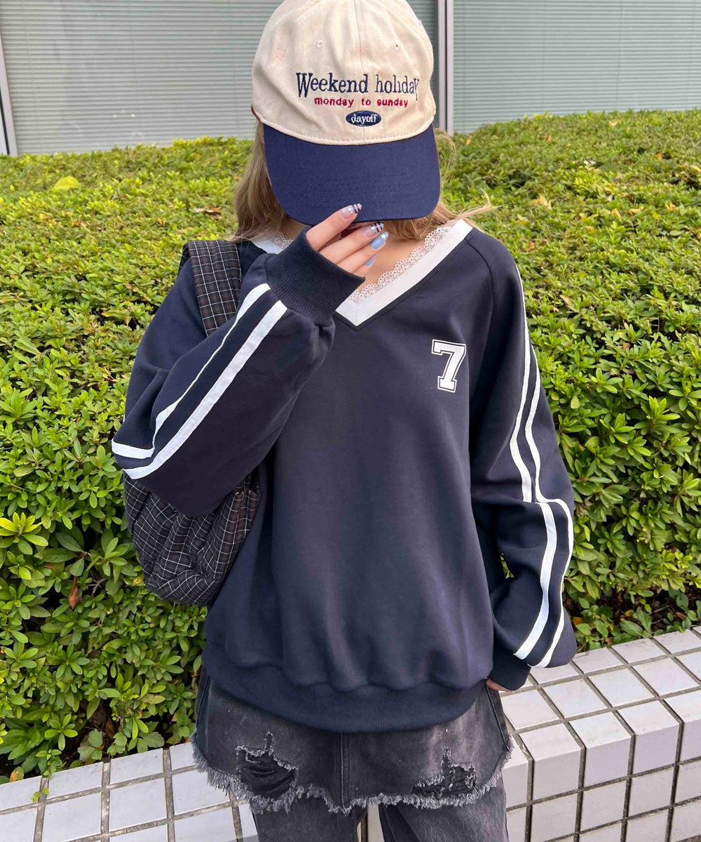 ネイビーモデル：160㎝ F着用