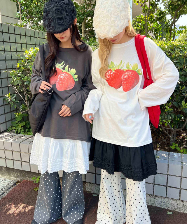 フリルミドルスカート