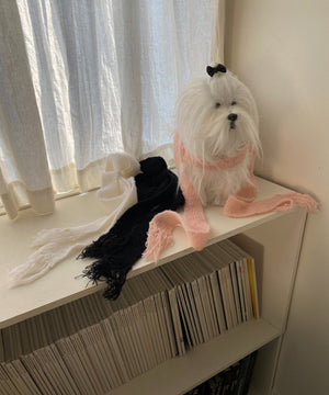 フワフワマフラーストール