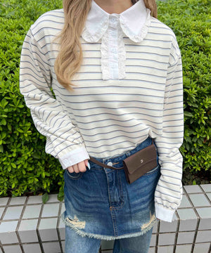 ホワイトアイボリー モデル：160㎝ F着用