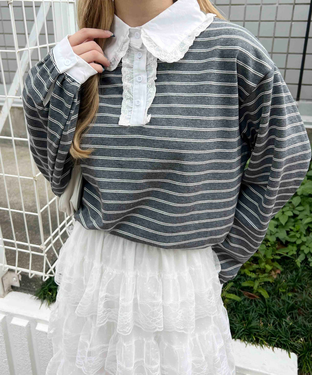 グレー モデル：160㎝ F着用