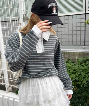 グレー モデル：160㎝ F着用