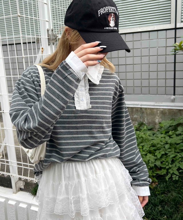 グレー モデル：160㎝ F着用