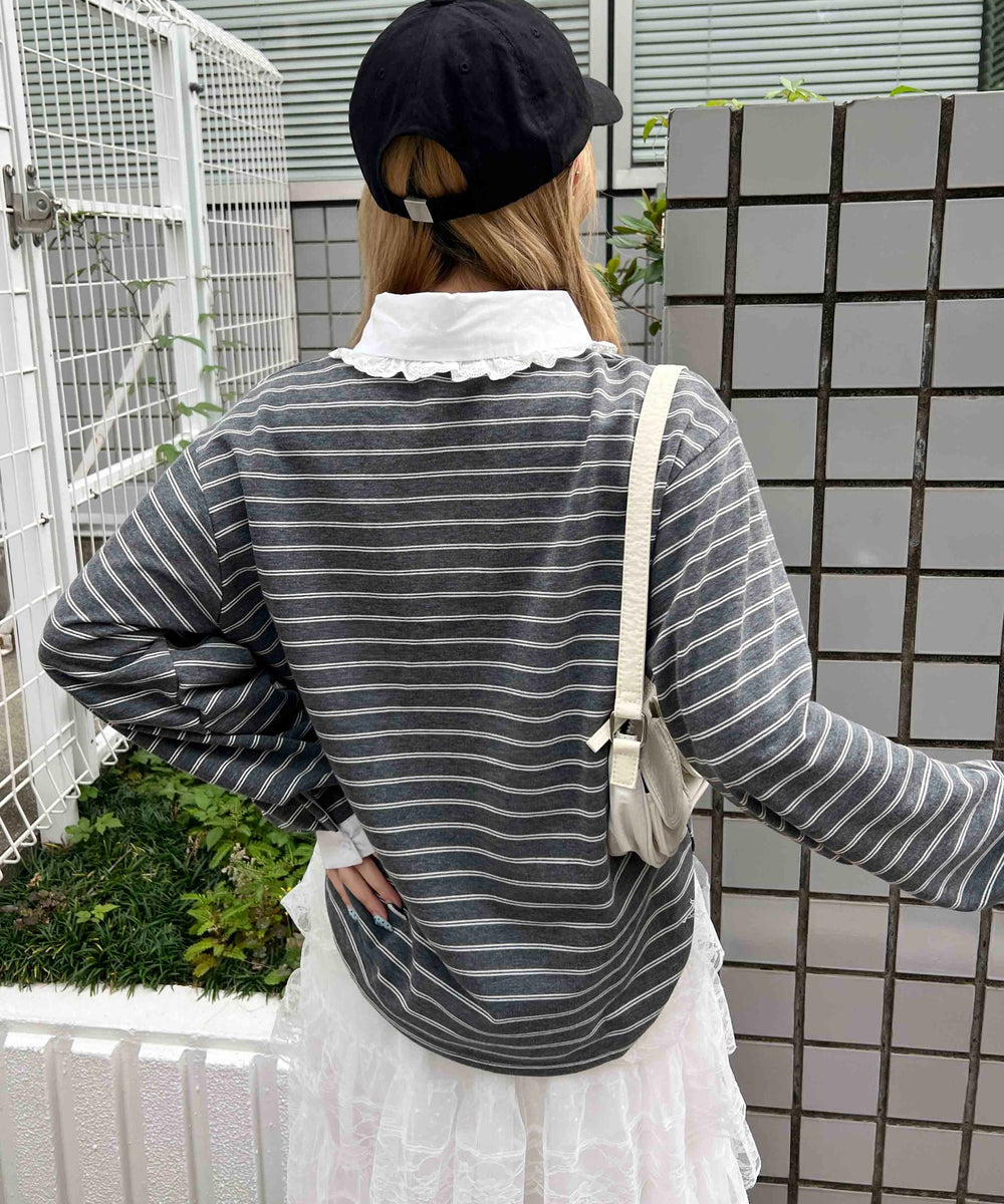 グレー モデル：160㎝ F着用