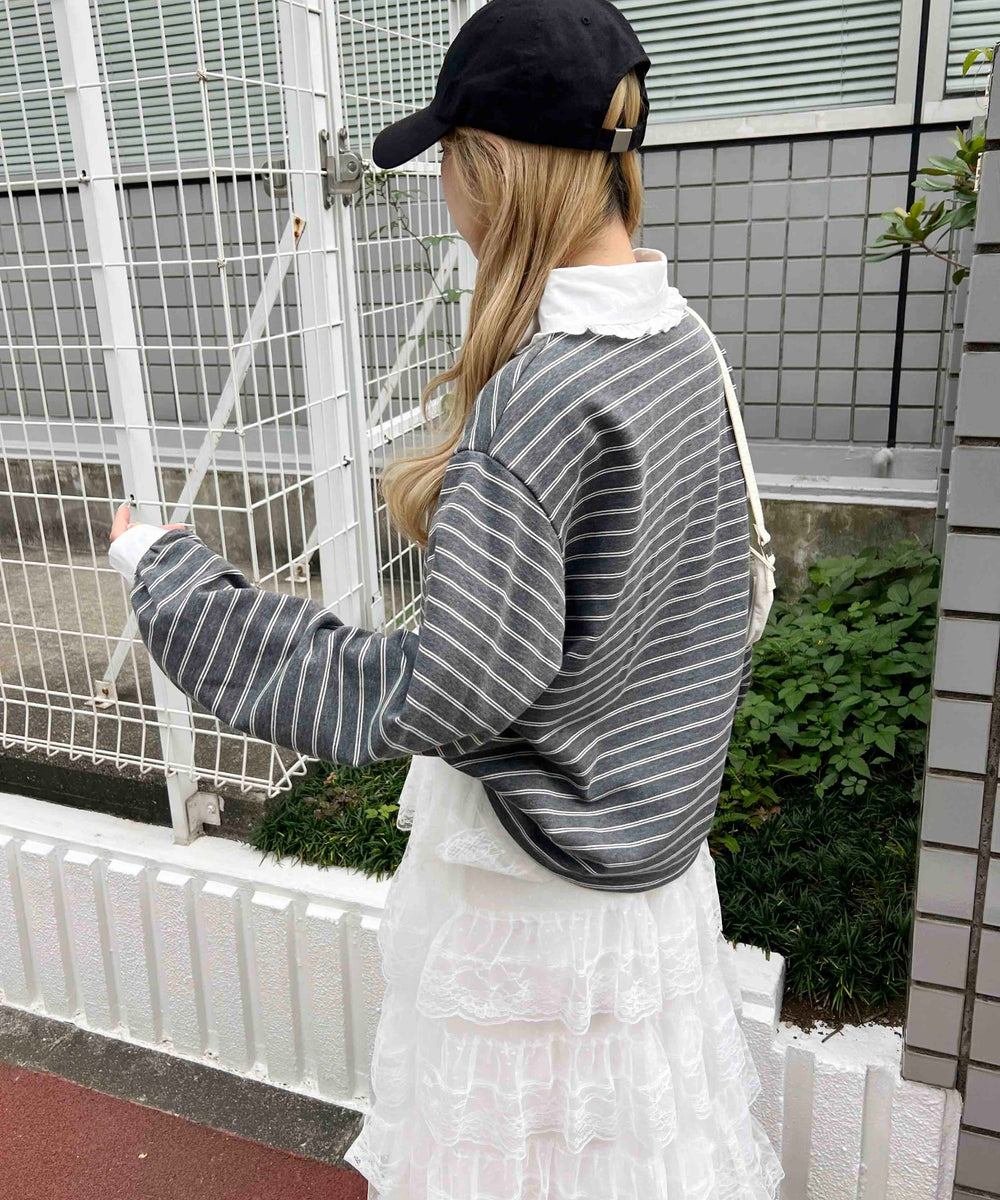 グレー モデル：160㎝ F着用