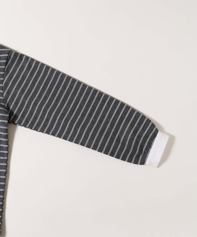 レースパイピングラガーシャツ