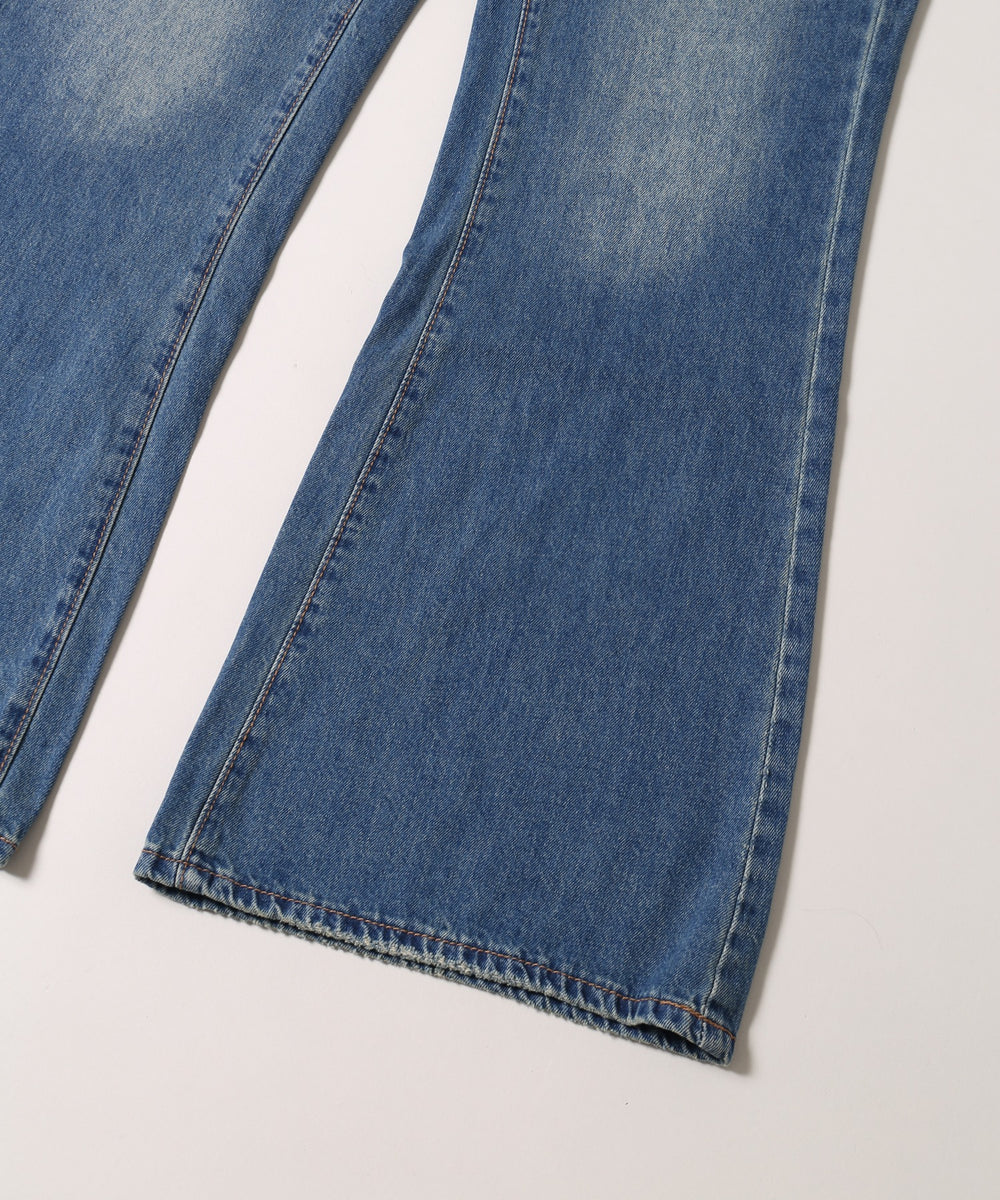 スカートドッキングデニム