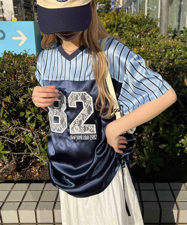 ブルー モデル：160㎝ F着用