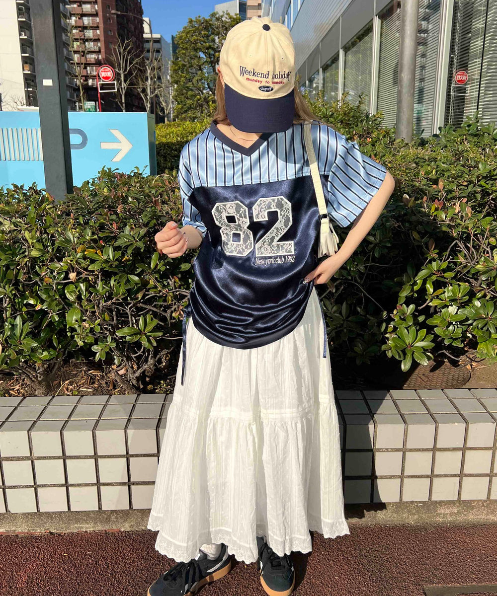 ブルー モデル：160㎝ F着用