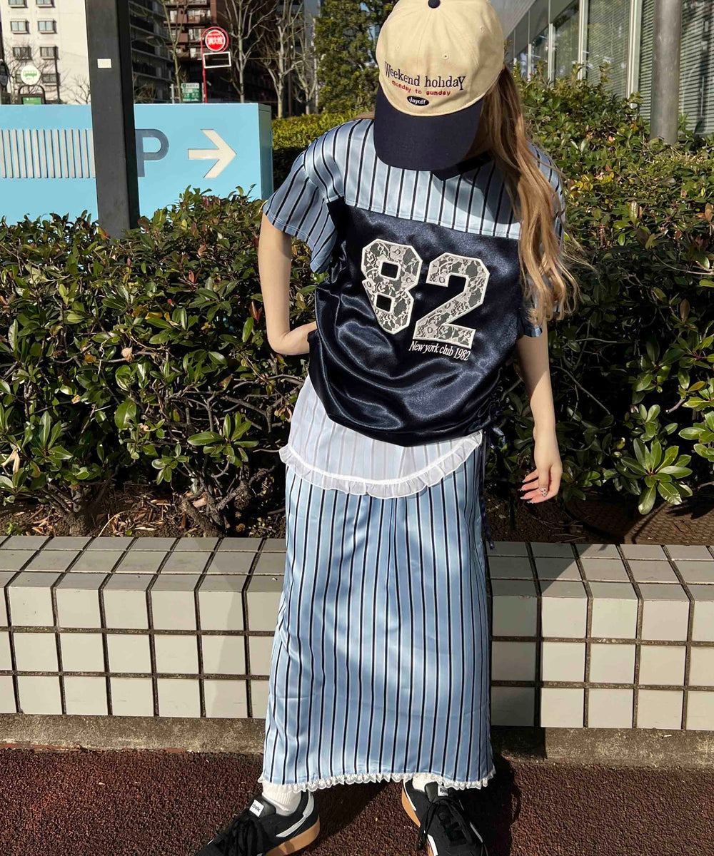 ブルー モデル：160㎝ F着用