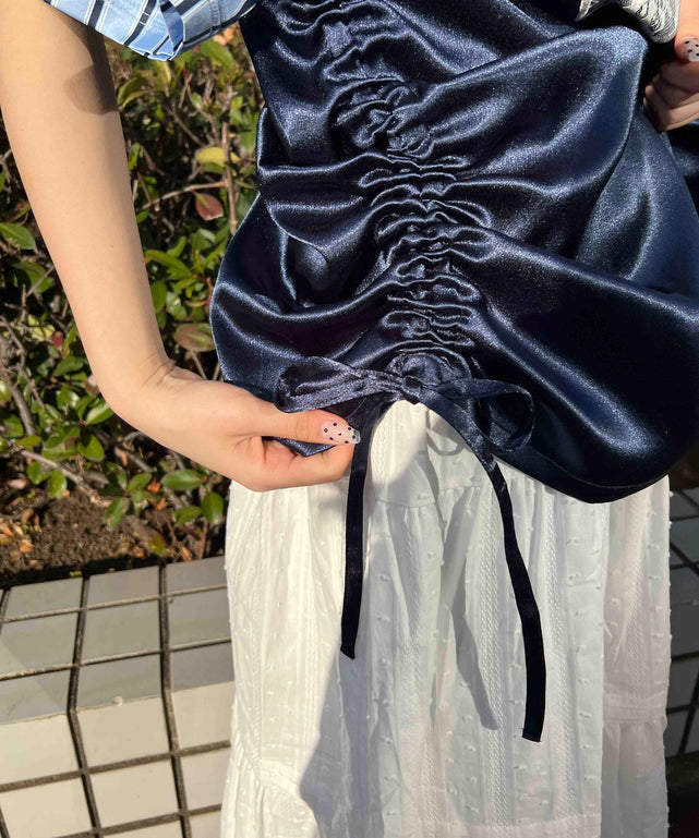 ブルー モデル：160㎝ F着用