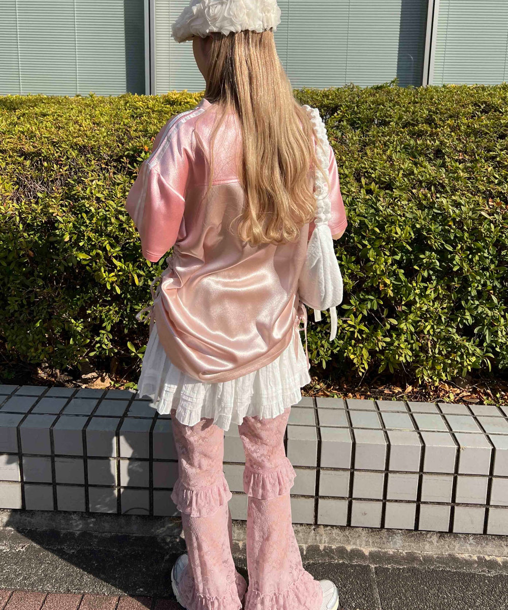 ピンク モデル：160㎝ F着用