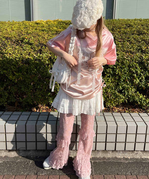 ピンク モデル：160㎝ F着用