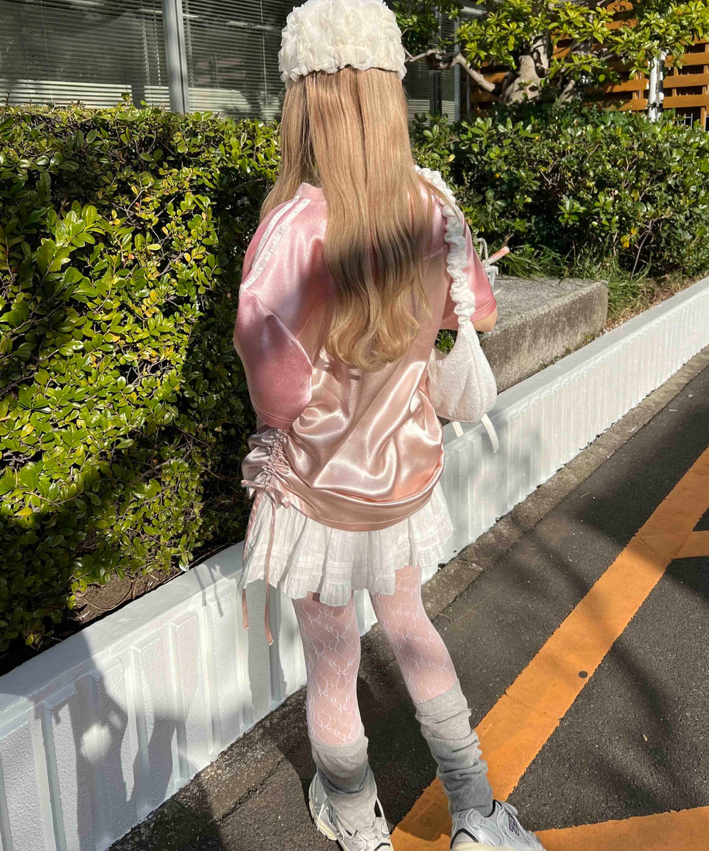 ピンク モデル：160㎝ F着用