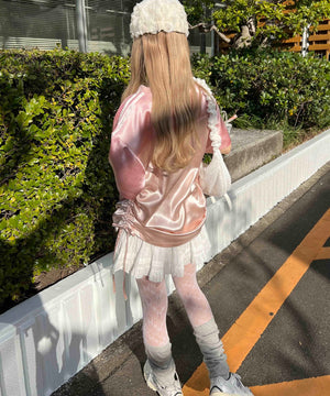 ピンク モデル：160㎝ F着用