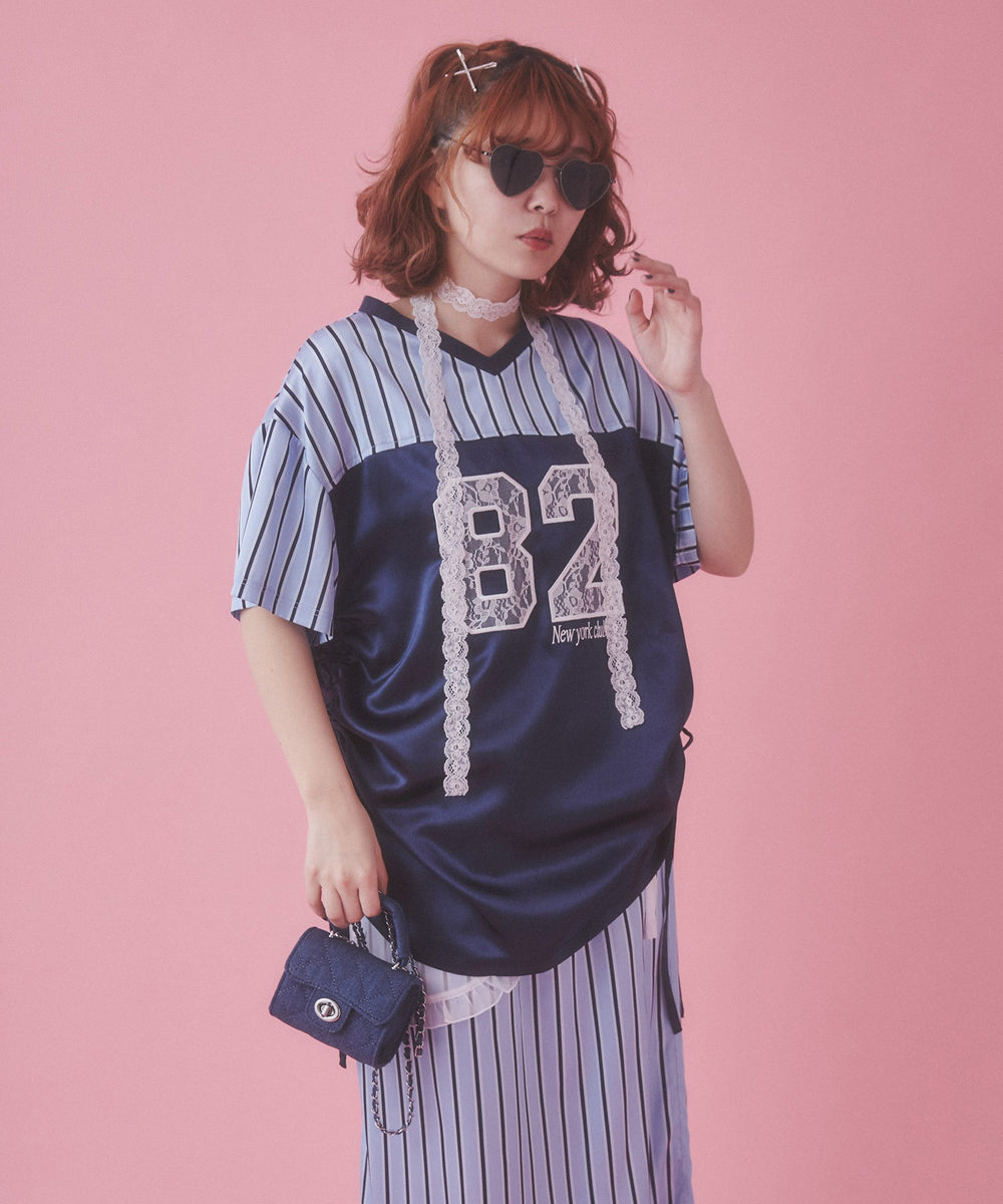 ブルー モデル：155㎝ F着用