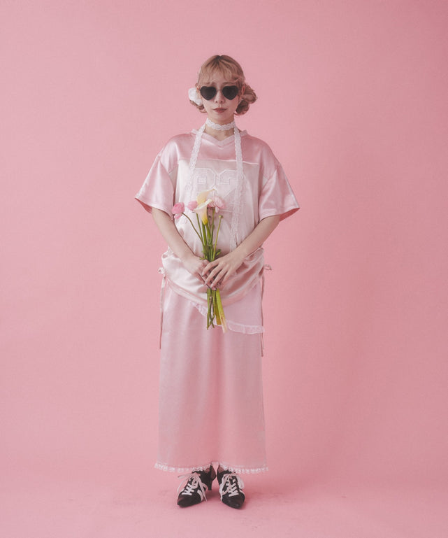 ピンク モデル：160㎝ F着用