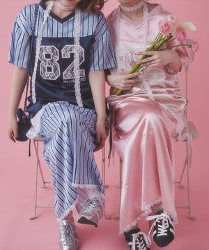 レースワッペンサテンユニフォーム