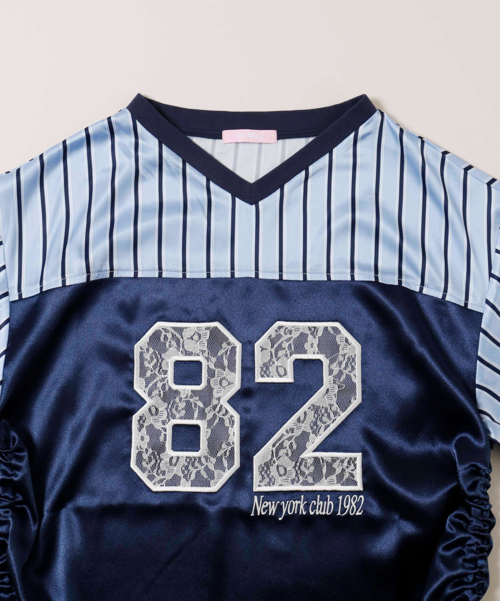 レースワッペンサテンユニフォーム