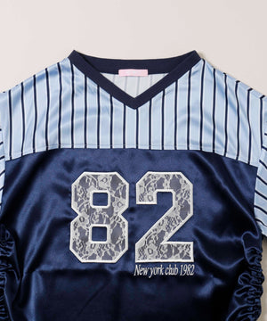 レースワッペンサテンユニフォーム