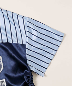 レースワッペンサテンユニフォーム